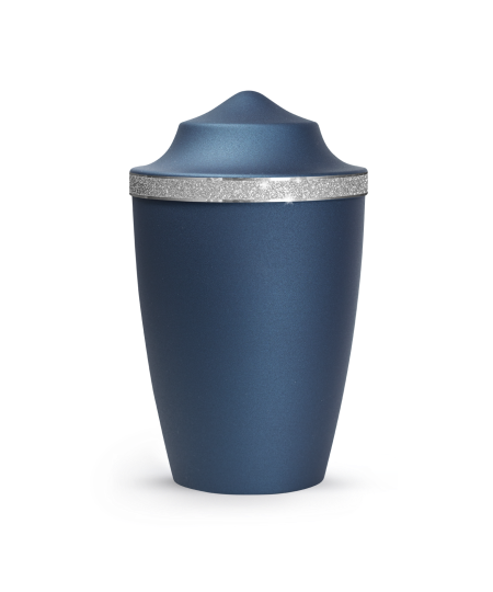 Edition Glamour, velvet navy, Sparkling Glamour Band silber