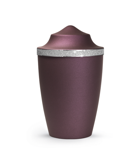 Edition Glamour, velvet berry, Sparkling Glamour Band silber