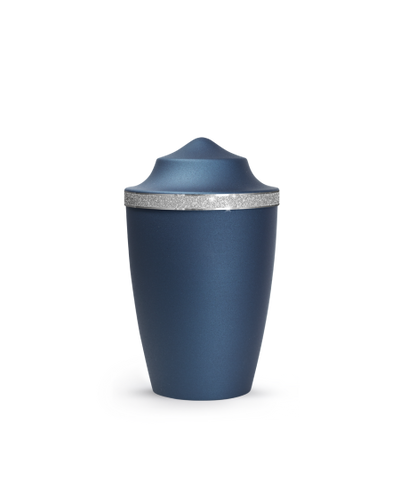 Edition Glamour, velvet navy, Sparkling Glamour Band silber