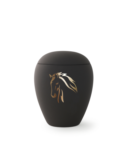 Edition Spirit, Samtton garphit, goldenes Pferdmotiv