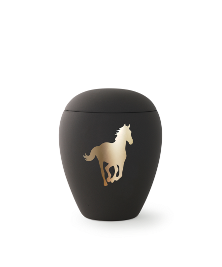 Edition Spirit, Samtton garphit, goldenes Pferdmotiv