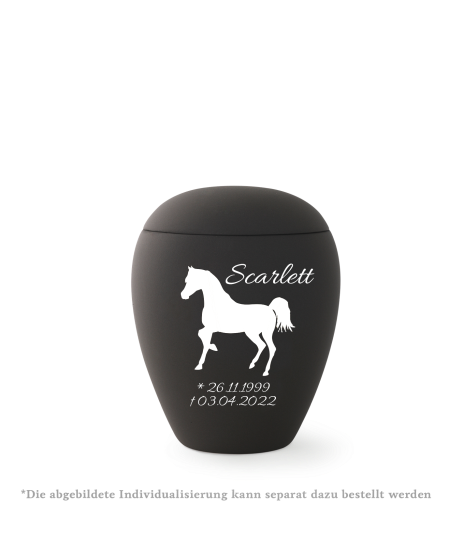 Edition Spirit, Samtton garphit, goldenes Pferdmotiv