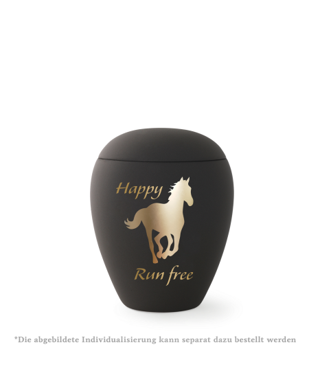 Edition Spirit, Samtton garphit, goldenes Pferdmotiv