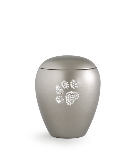 Edition Crystal, perlmutt fumé, Pfote aus Kristall