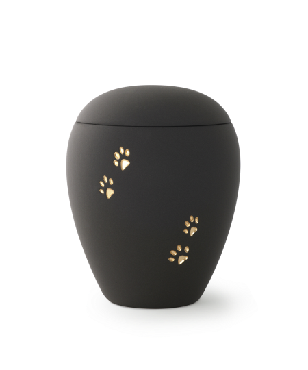 Edition SIena, Samtton graphit, goldene Pfoten vertieft