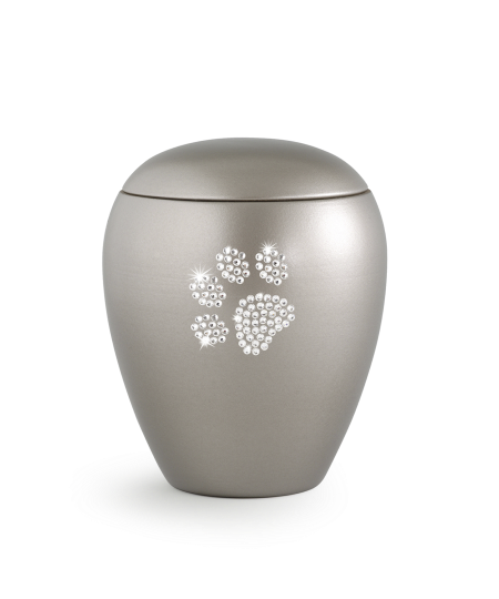 Edition Crystal, perlmutt fumé, Pfote aus Kristall