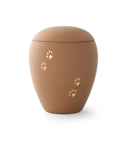 Edition Siena, Samtton sand, goldene Pfoten vertieft