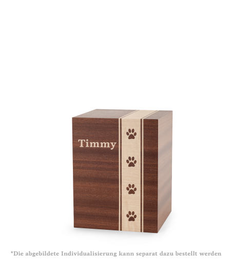 Edition Lamina, Mahagoni Echtholzfurnier, Pfotenband