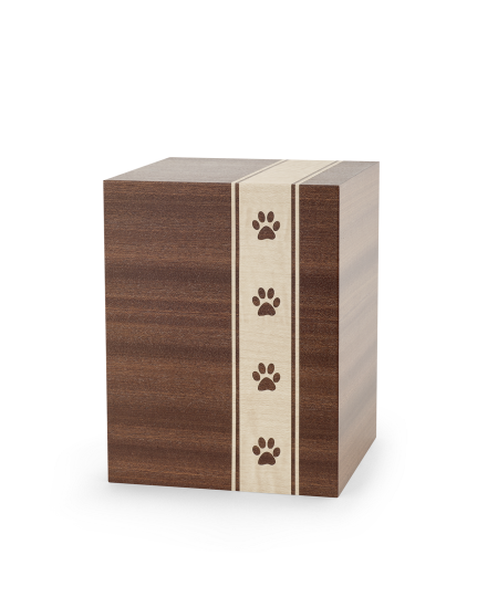 Edition Lamina, Mahagoni Echtholzfurnier, Pfotenband