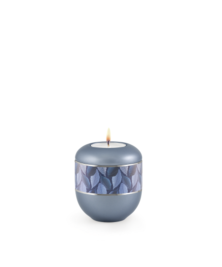 Edition Feuille Colour - Gedenklicht, Feuille-Zierband, Silberstreifen