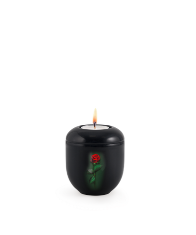 Edition Fleur Noire, Klavierlack schwarz - Gedenklicht