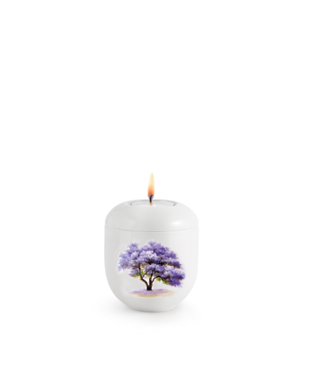 Edition Silva, Hochglanz weiß, Gedenklicht