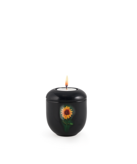 Edition Fleur Noire, Klavierlack schwarz - Gedenklicht