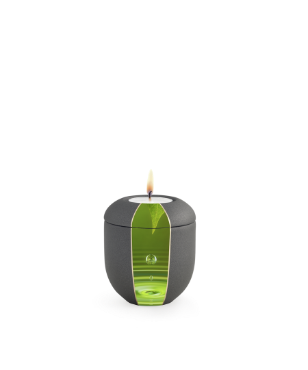 Edition Natura, Samtton anthrazit, Gedenklicht