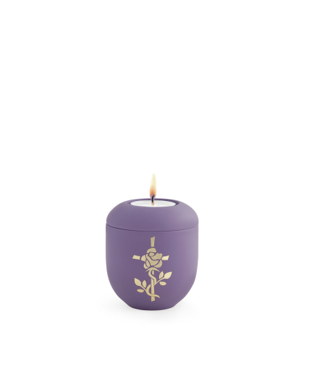 Edition Pastell, Soft-Touch-Oberfläche, Hellblau, Taube, Gedenklicht