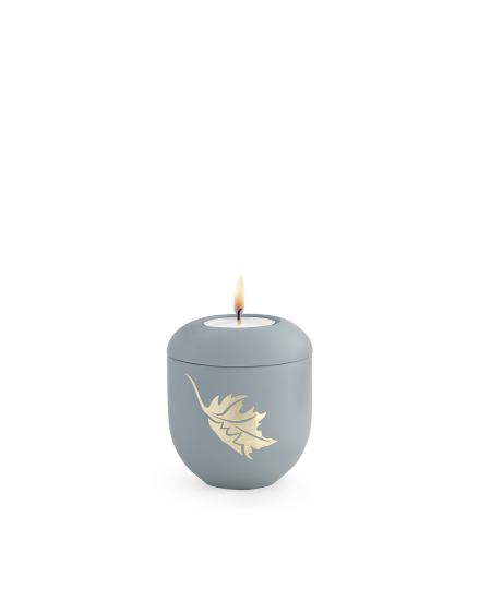 Edition Pastell, Soft-Touch-Oberfläche, Hellblau, Taube, Gedenklicht