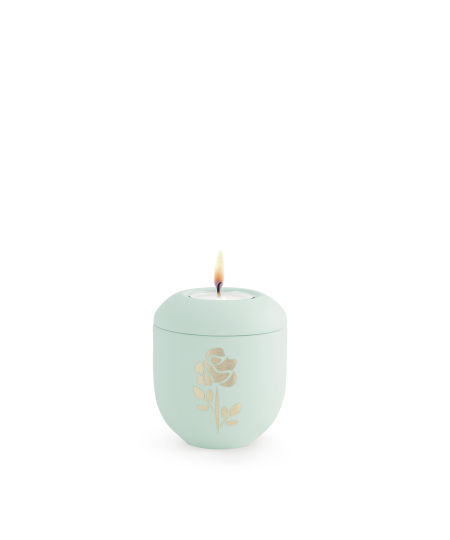 Edition Pastell, Soft-Touch-Oberfläche, Hellblau, Taube, Gedenklicht