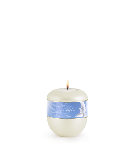 Edition Poesie, perlmutt champagner - Gedenklicht