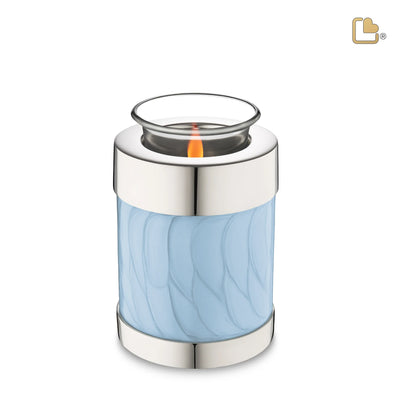 Tealight Blue & Pol Silver