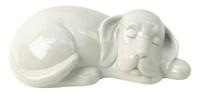 Porzellan lying dog