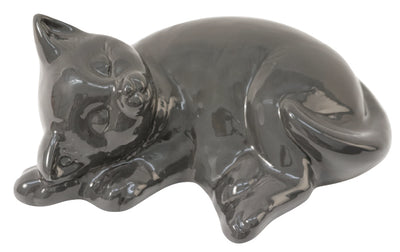 Porzellan lying cat