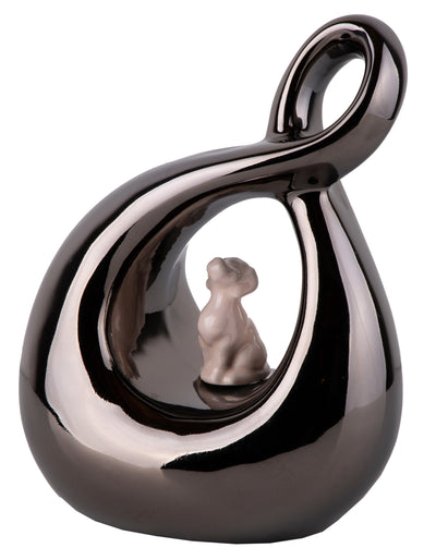 Porzellan Infinity Hund