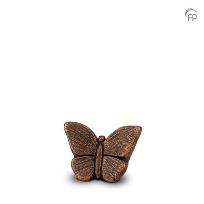 Keramike kunsturne Mini-Urne Mariposa