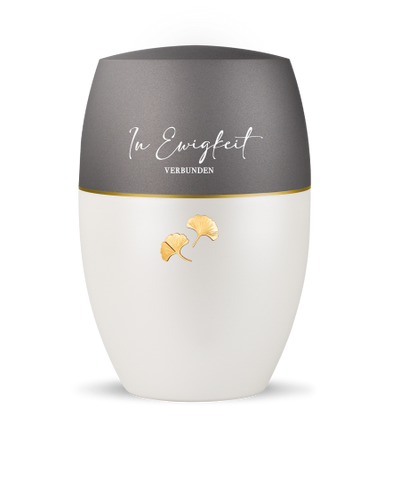 Edition Essence, Spruch und Ginkgo, Velvet Steingrau