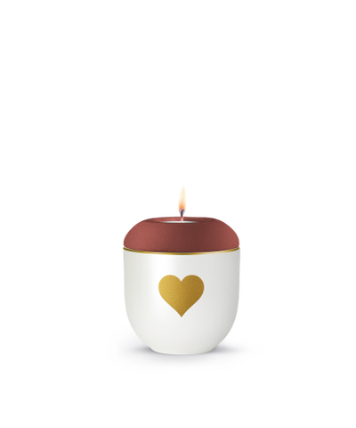 Edition Golden Heart, Herz, Velvet Rubin, Gedenklicht