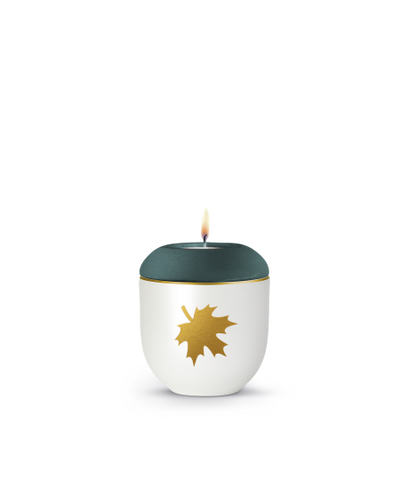 Edition Essence, Ahornblatt, Velvet Petrol, Gedenklicht