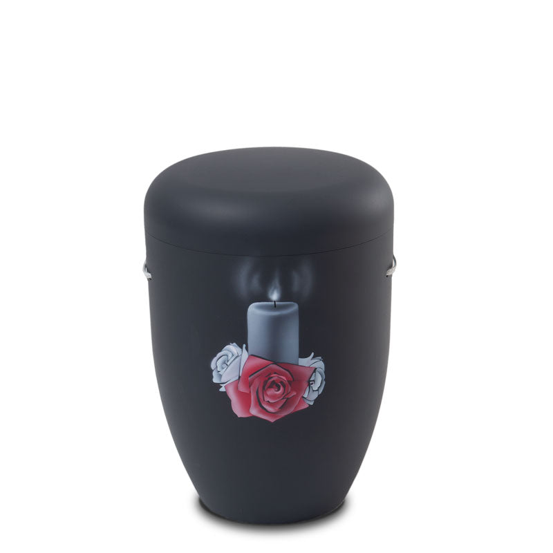 Diamant Kerze, Rose, Herz