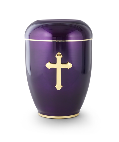 Violett lasierend beschichtet, MS-Kreuz