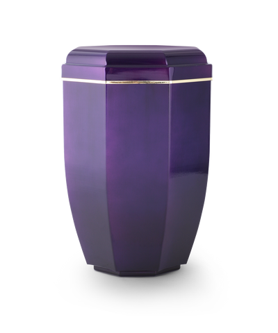 Violett lasierend, Goldstreifen
