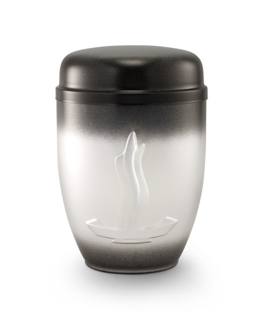 Schwarzsilber Flamme