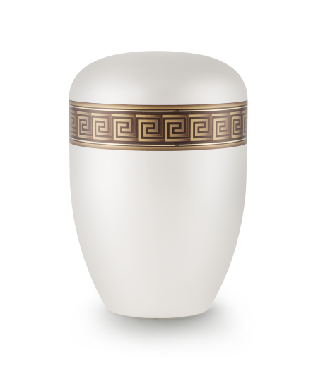 Dekor Mäander Samt tiefschw.