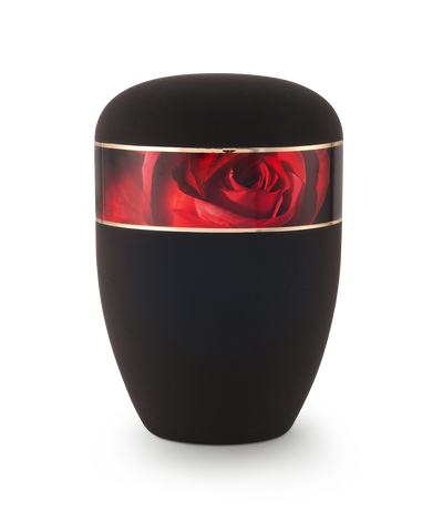 Rose Samt schwarz