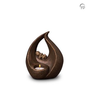 Keramikurne Bronze