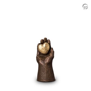 Keramikurne Bronze