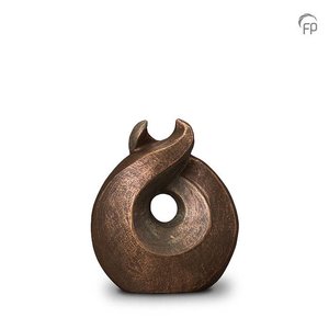 Keramikurne Bronze