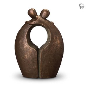 Keramikurne Bronze