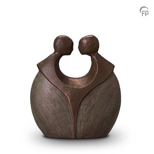 Keramikurne Bronze