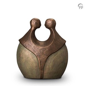 Keramikurne Bronze