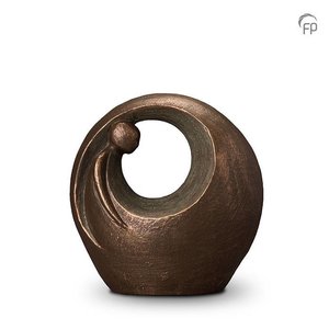 Keramikurne Bronze