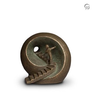 Keramikurne Bronze