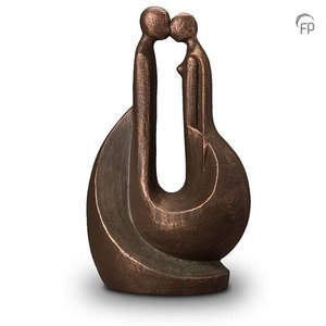 Keramikurne Bronze
