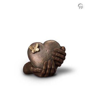 Keramikurne Bronze