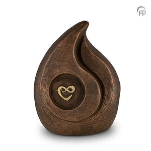 Keramikurne Bronze