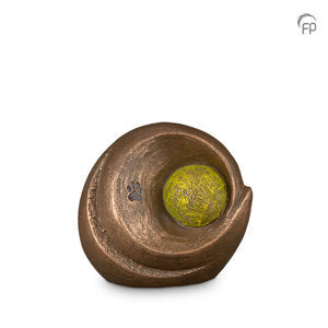Keramik Tierurne Bronze