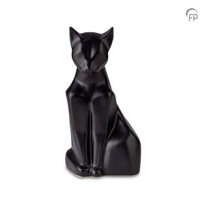 Keramik Tierurne Katze glänzend