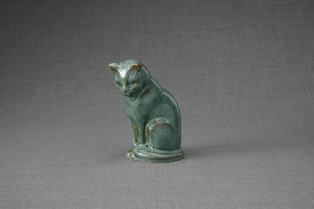 Mini Pet Urn for Ashes Neko - | Handmade | Ceramic